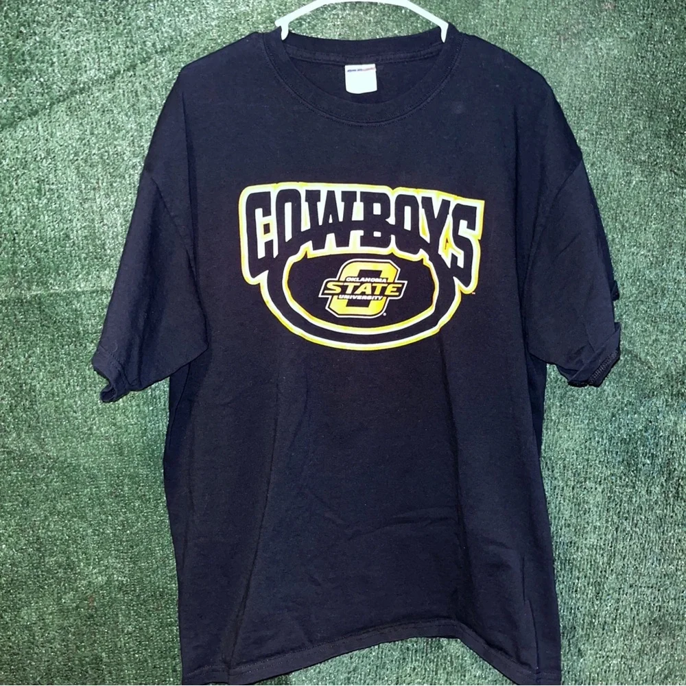 vintage Y2K Oklahoma State University Cowboys Shirt XL Gildan tag